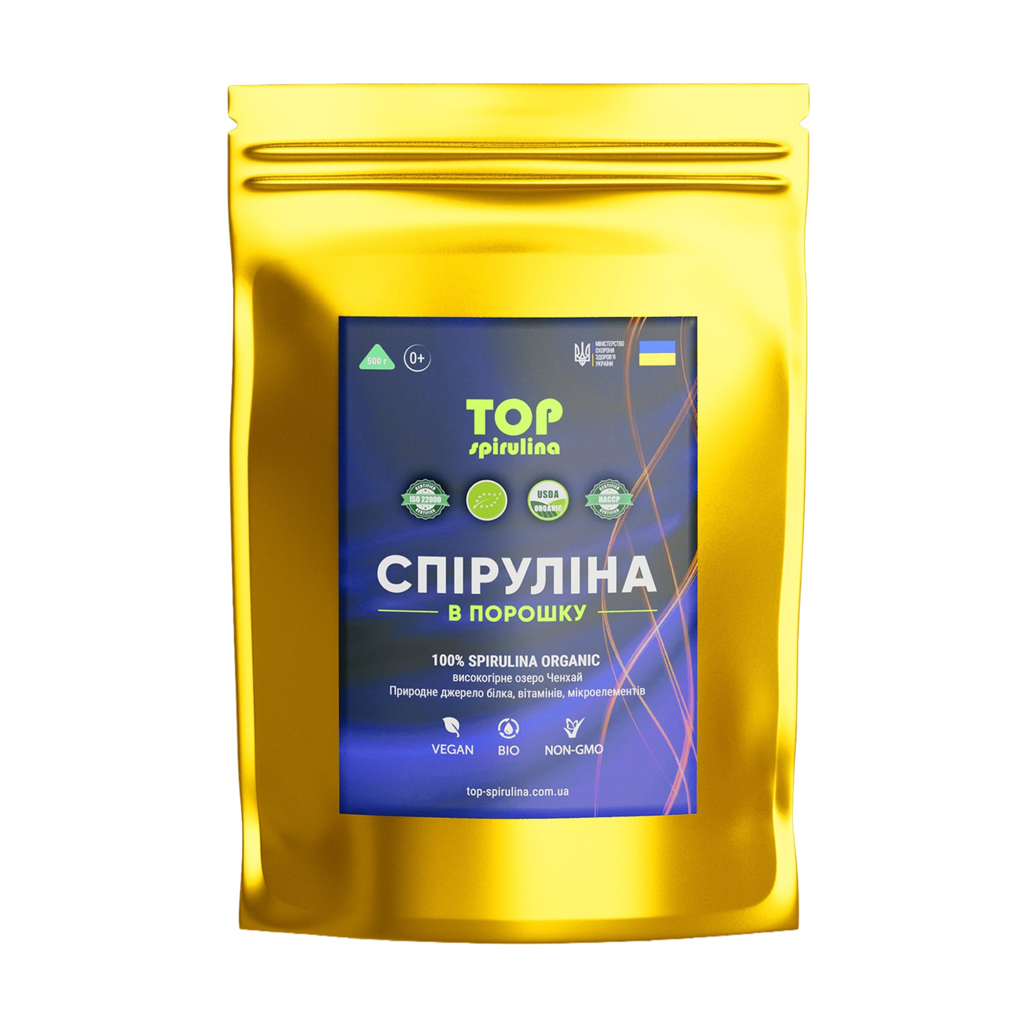 Спіруліна TOP Spirulina в порошку, 100 г
